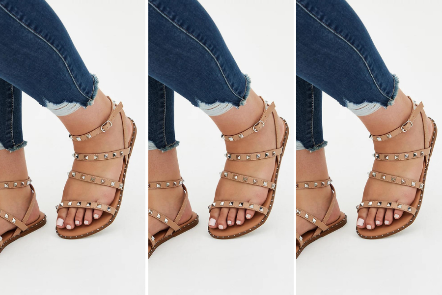 Very wide sandals for women Solidus 47015-30225 - Apavi40plus